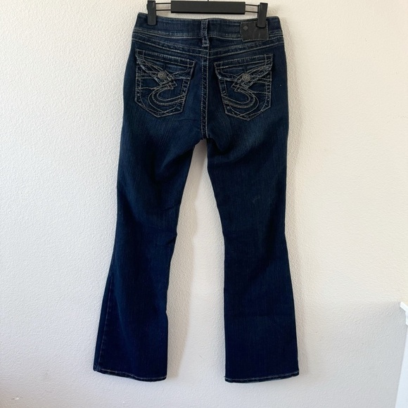 Silver Jeans suki surplus blue bootcut denim jeans size 28 - Picture 2 of 6